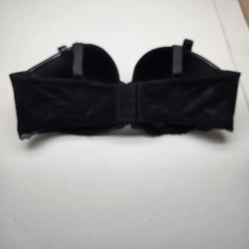 Torrid Women Bra 42DD Black Multi Way Underwired‎ Lace Strap Adjustable